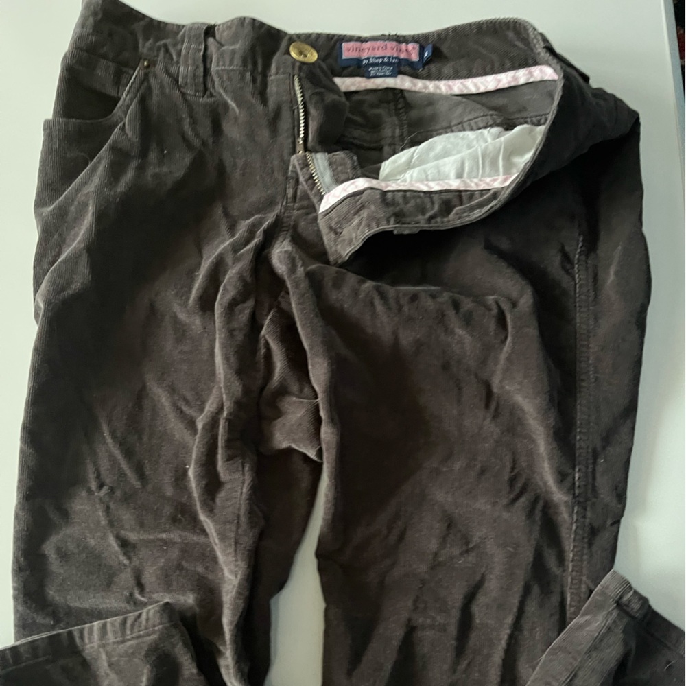 Vineyard vines brown downtown girl corduroys